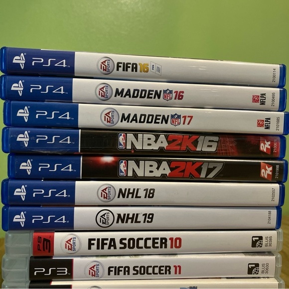 PS3 PS4 PlayStation 3 4 Sports Lot 16 Games Tested Working Condition Varies - Picture 2 of 3